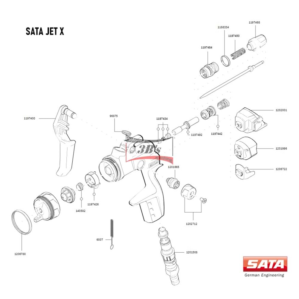 1200493 SATA JET X RP O BASIC SPEED 1.3 MM