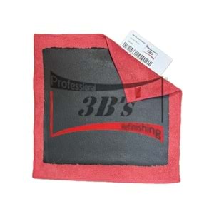 3BS KİL BEZİ KIRMIZI 30X30 CM