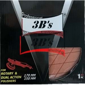 3BS PASTA SÜNGERİ ELMAS KESİM TURUNCU 170MM