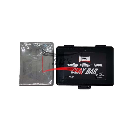 3BS KİL HAMURU GRİ 150 GR