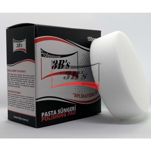 3BS APL.PASTA SÜNGERİ BEYAZ 150MM