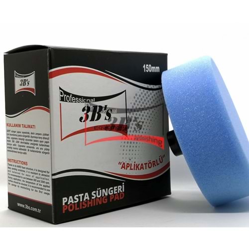 3BS APL.PASTA SÜNGERİ MAVİ 150MM