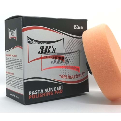 3BS APL.PASTA SÜNGERİ TURUNCU 150MM